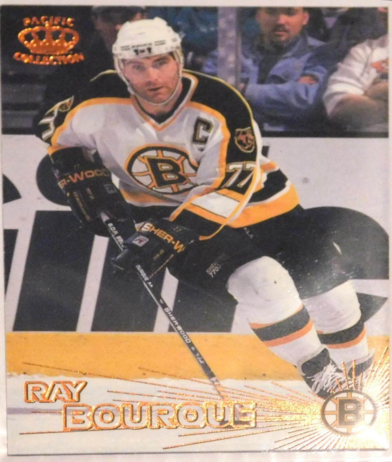 RAY BOURQUE #1 Hockey Cards 1997 Pacific Crown