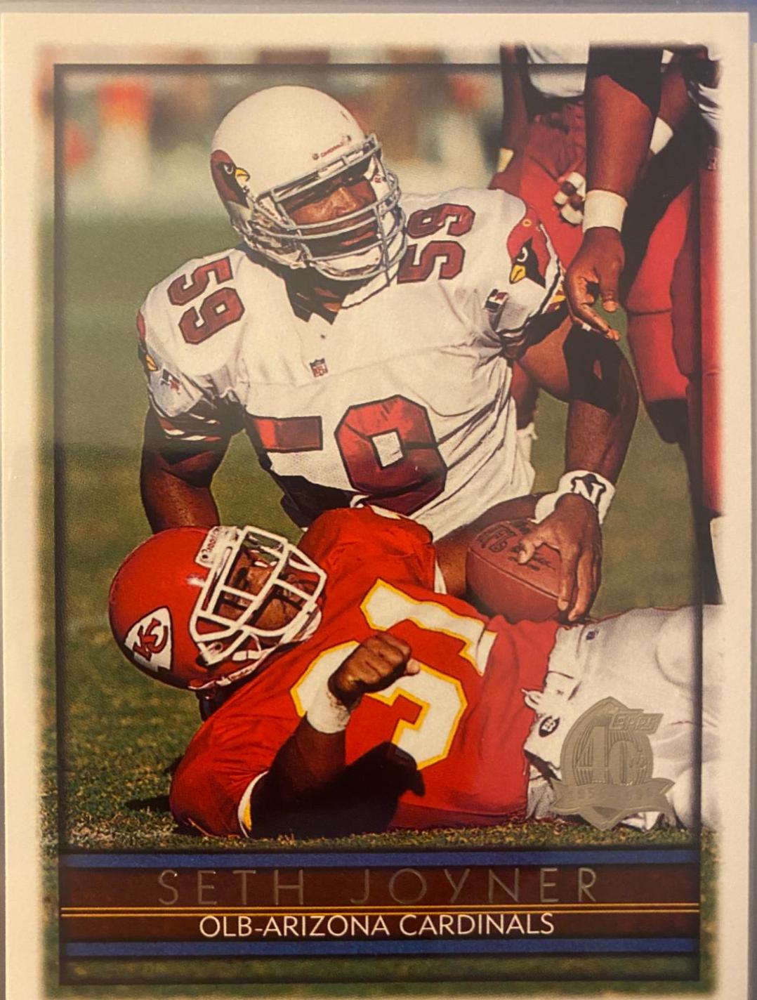 Seth Joyner #29 Football Cards 1996 Topps