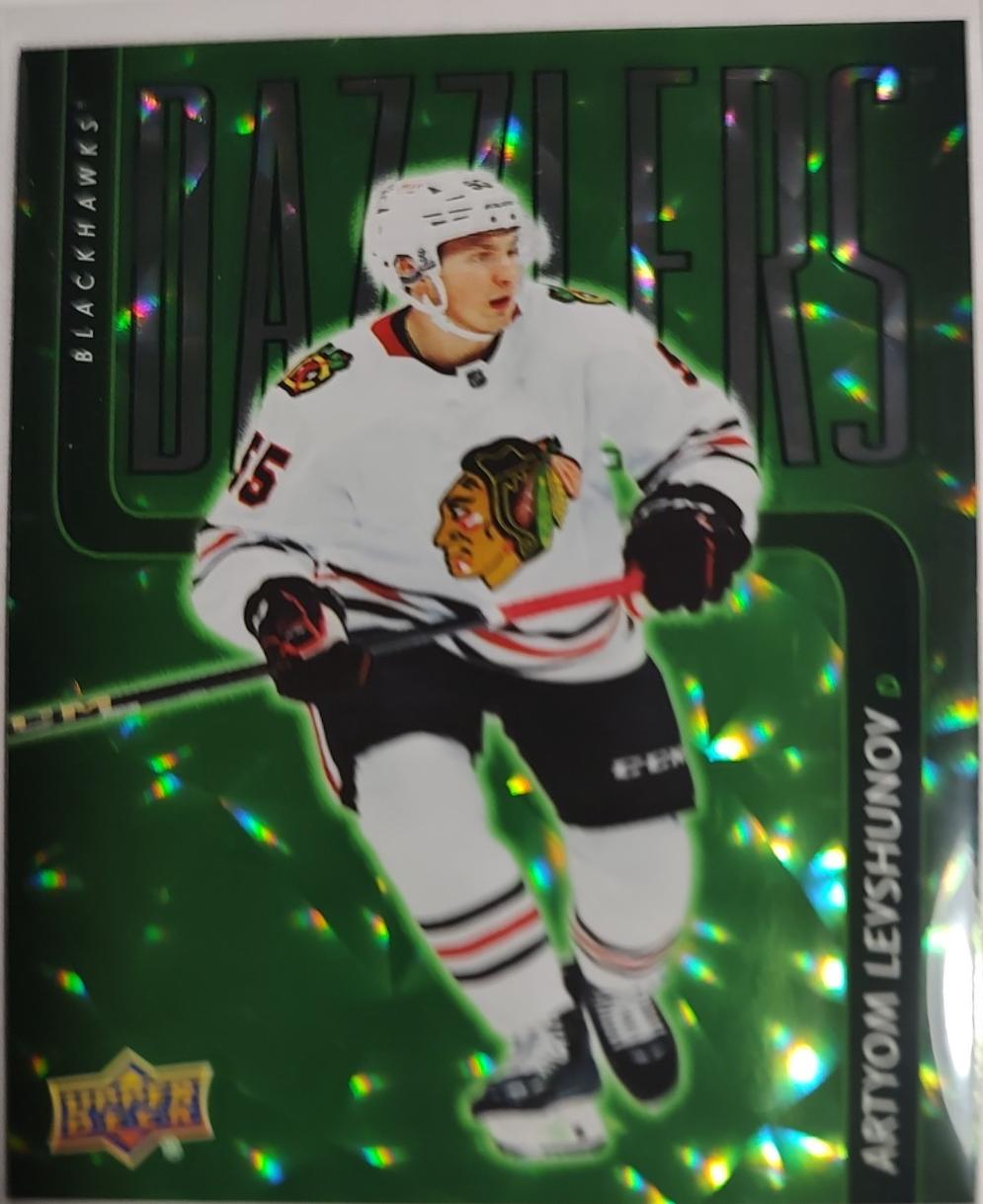 2025 Upper Deck Dazzlers Artyom Levshunov [Green] #DZ-26 card