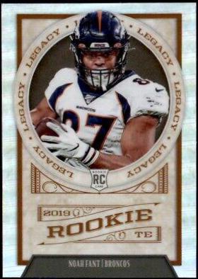 Noah Fant #201 Football Cards 2019 Panini Chronicles Legacy