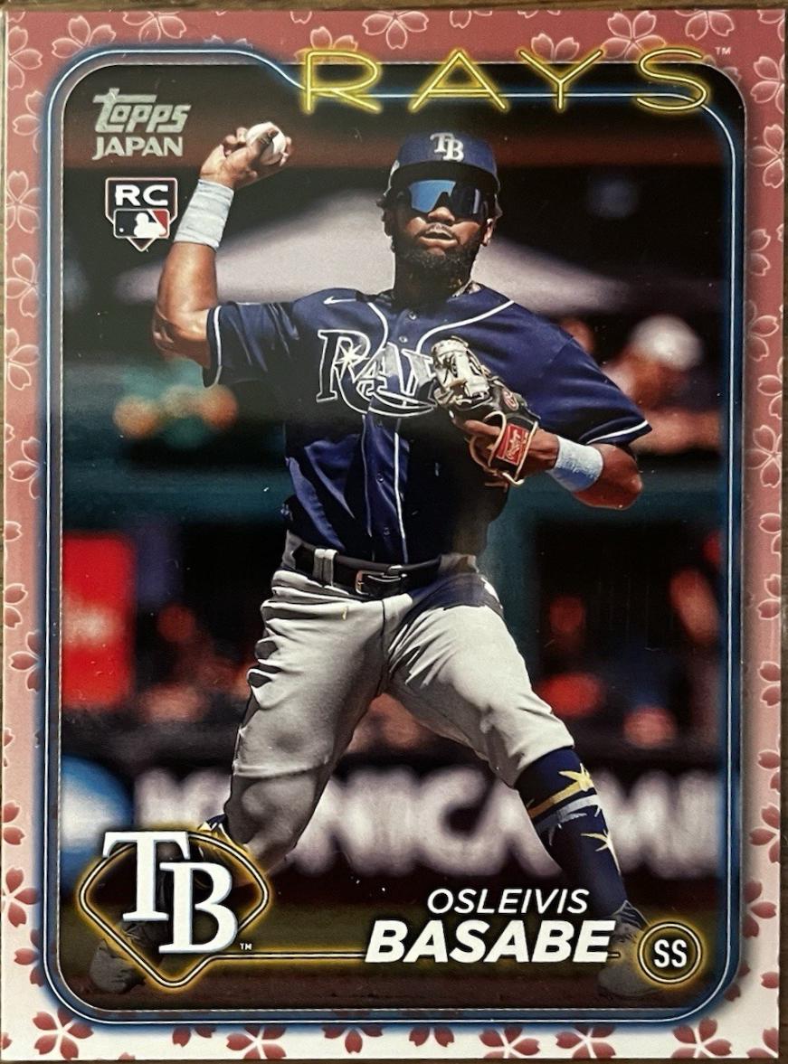 Osleivis Basabe [Cherry Blossoms] #49 Prices | 2024 Topps Japan Edition ...