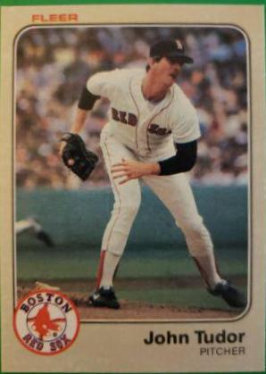 John Tudor #198 Baseball Cards 1983 Fleer