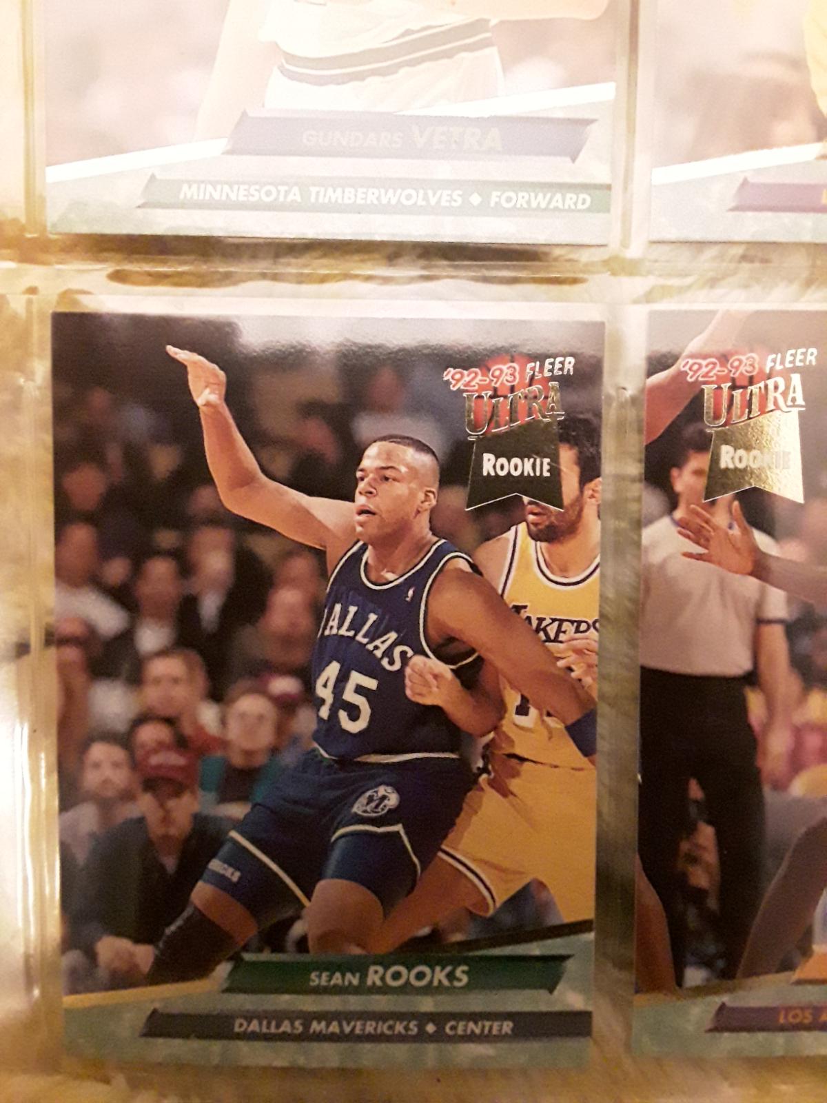 Sean Rooks #249 Basketball Cards 1992 Ultra