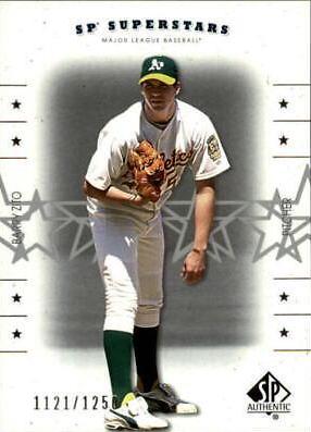 Barry Zito #177 2001 SP Authentic Baseball