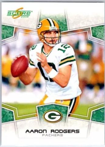 Aaron Rodgers #105 Football Cards 2008 Panini Score
