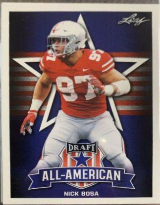 Nick Bosa #79 2019 Leaf Draft Football