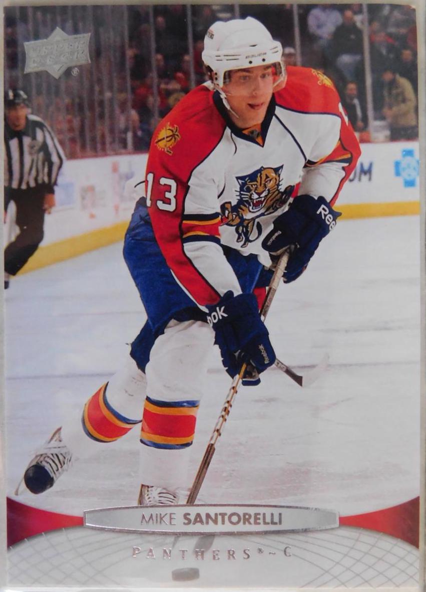 Mike Santorelli #123 Hockey Cards 2011 Upper Deck