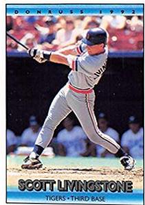 Scott Livingstone #675 Baseball Cards 1992 Donruss