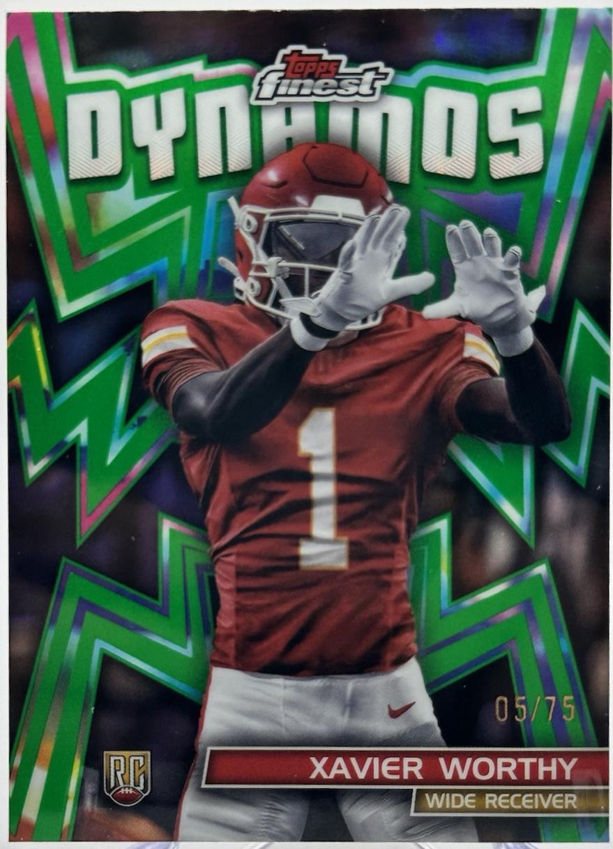 Xavier Worthy [Green Refractor] #DYN-15