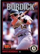 Mike Bordick #45 1993 Triple Play Baseball