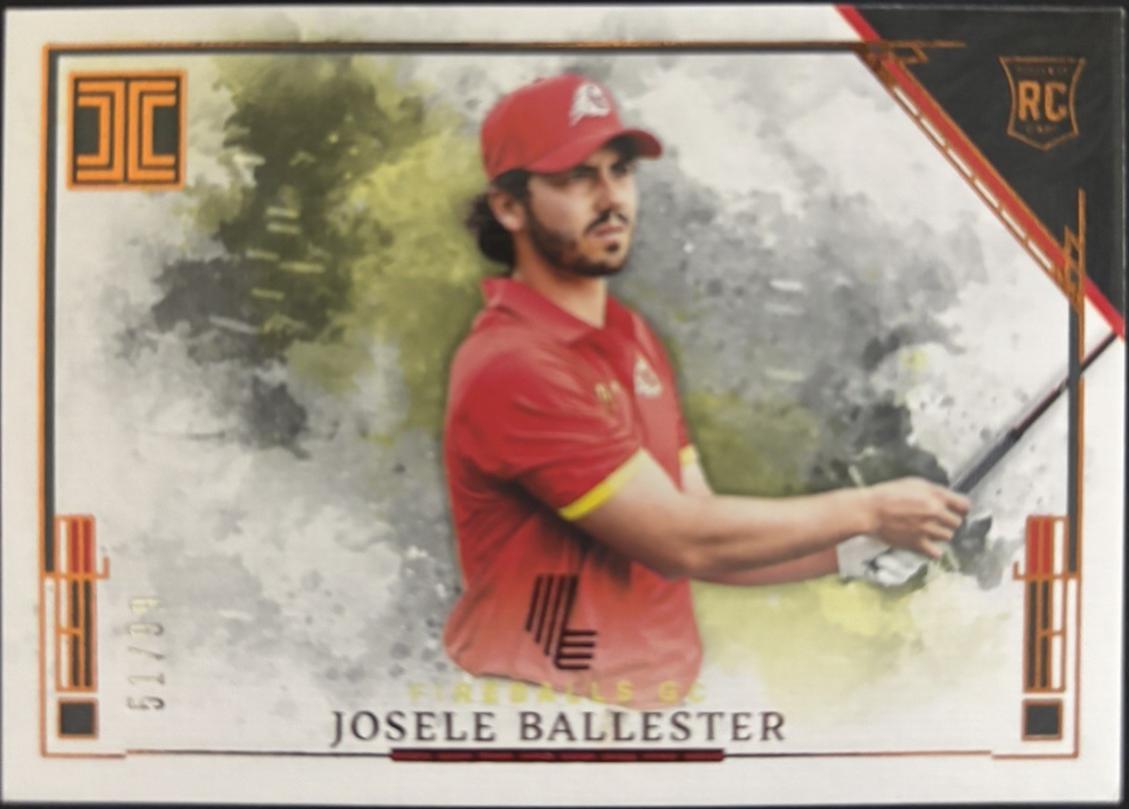 Josele Ballester #77 2025 Panini Impeccable LIV Golf