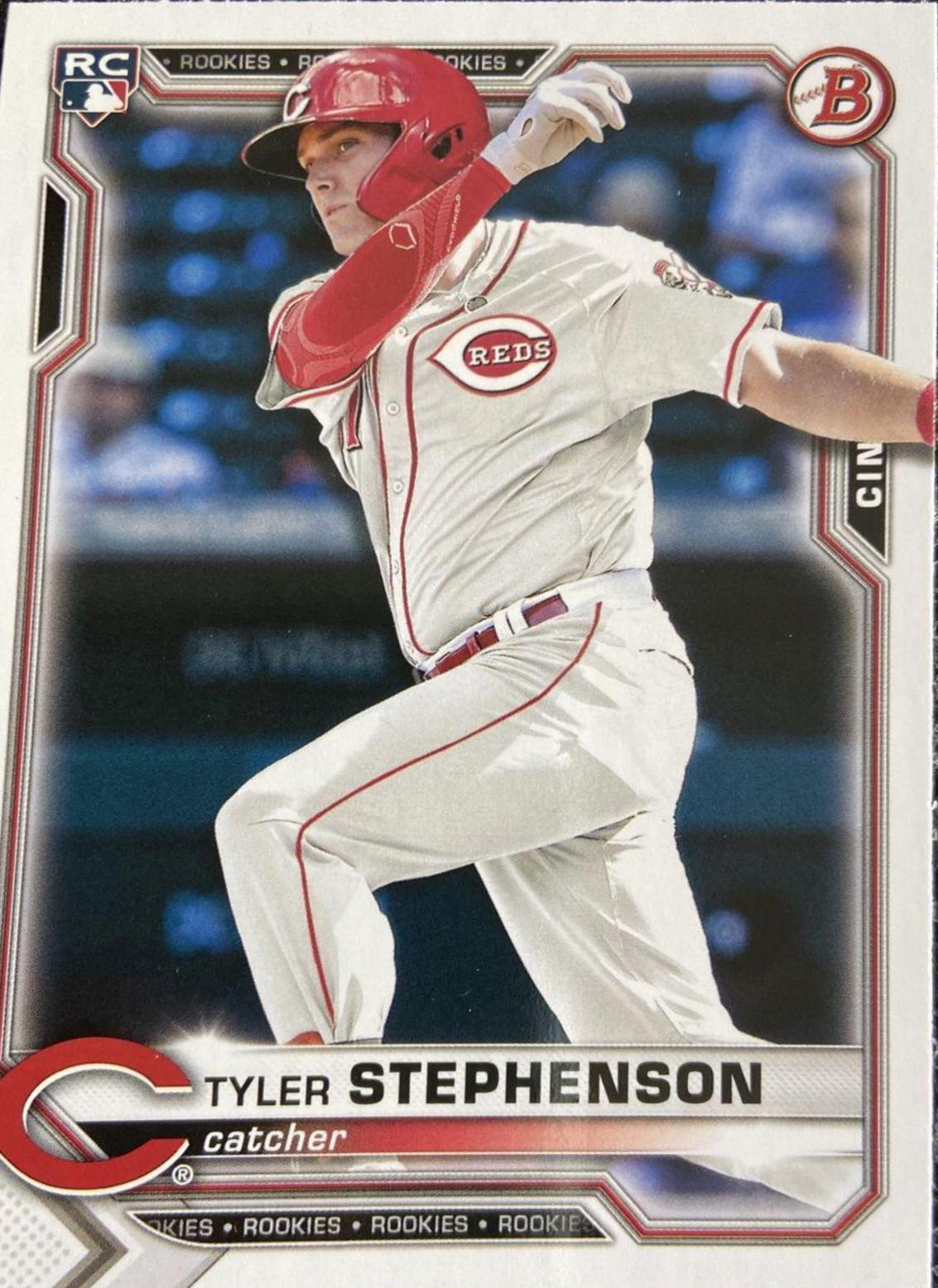 Tyler Stephenson #20 Baseball Cards 2021 Bowman
