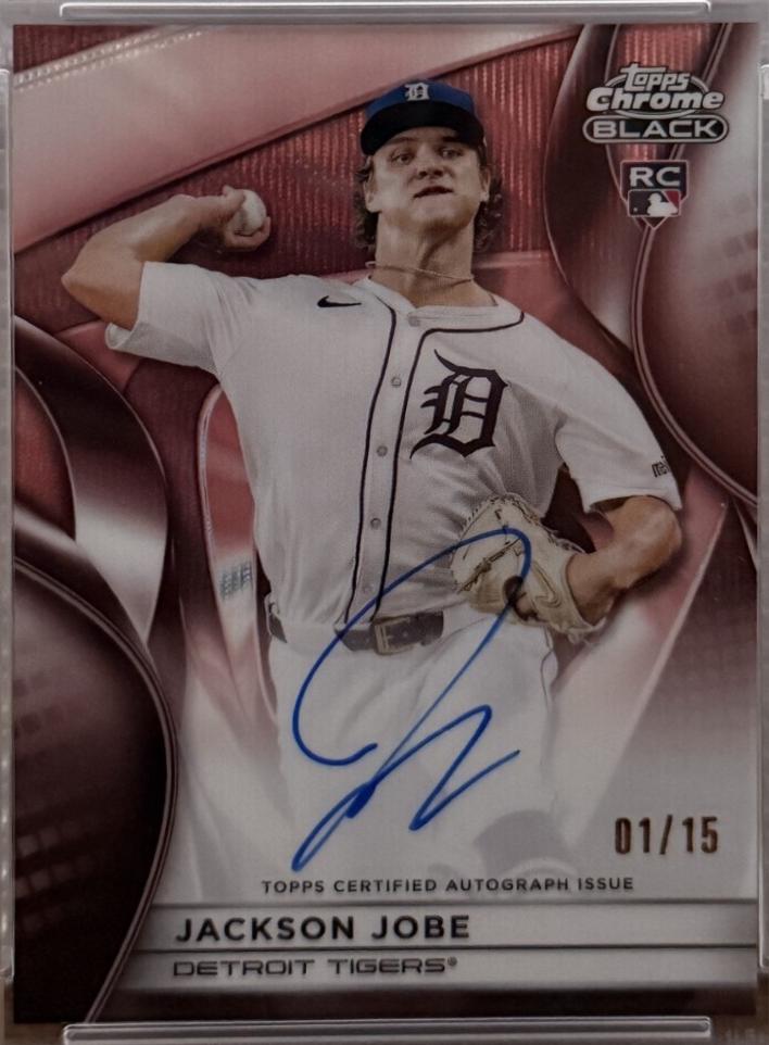 Jackson Jobe [Rose Gold Wave Refractor] #CBA-JJB