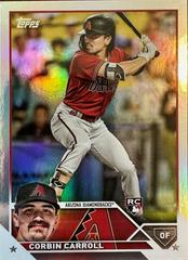 Corbin Carroll [Rainbow Foil] #401 Baseball Cards 2023 Topps Prices