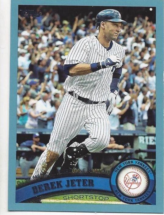 Derek Jeter [Blue Border] #US252