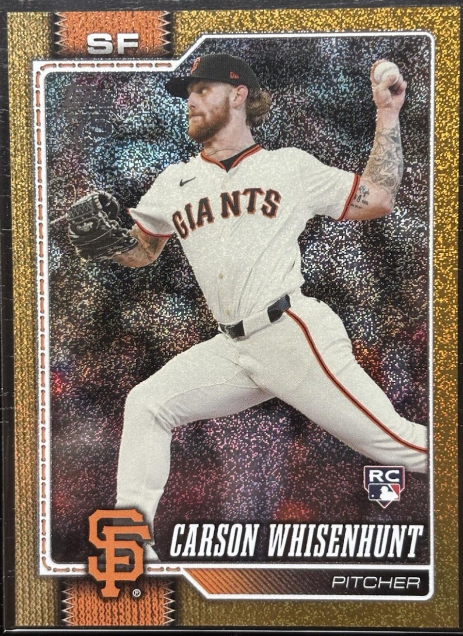 Carson Whisenhunt [Gold Sandglitter] #184