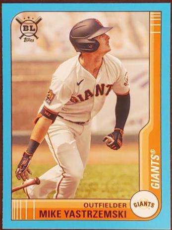 Mike Yastrzemski [Electric Blue] #242
