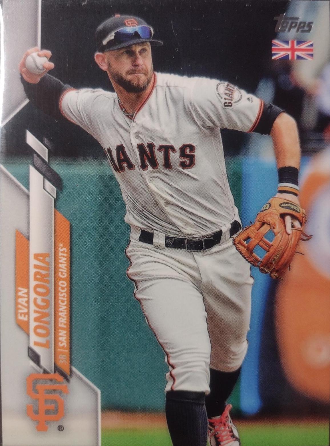 Evan Longoria #13 Baseball Cards 2020 Topps UK Edition