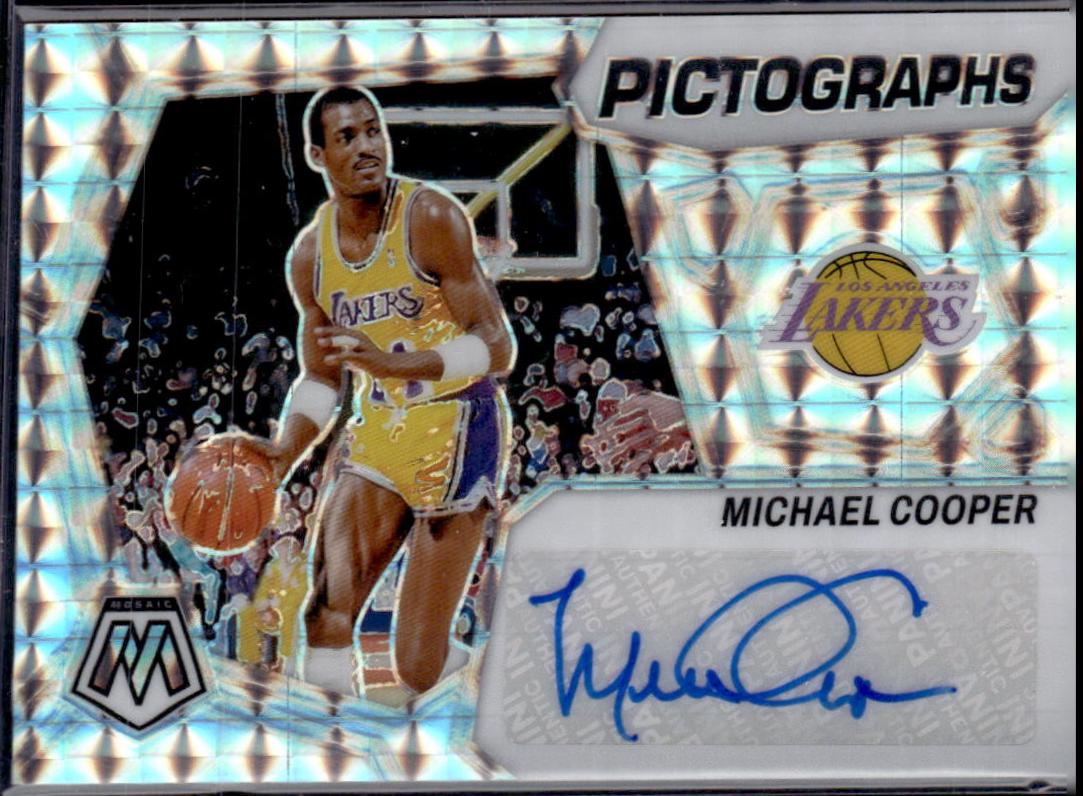 Michael Cooper #PM-COO 2023 Panini Mosaic Pictographs Basketball
