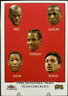 Philadelphia 76ers Checklist