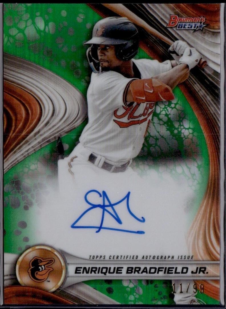Enrique Bradfield Jr. [Green Refractor] #B24-EB