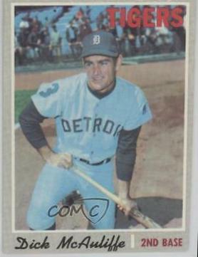 Dick McAuliffe (1970 Topps)