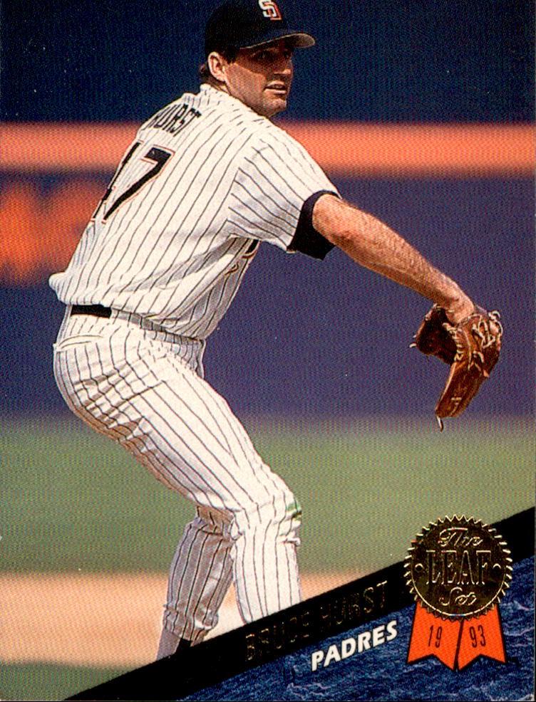 Bruce Hurst #341 Baseball Cards 1993 Leaf