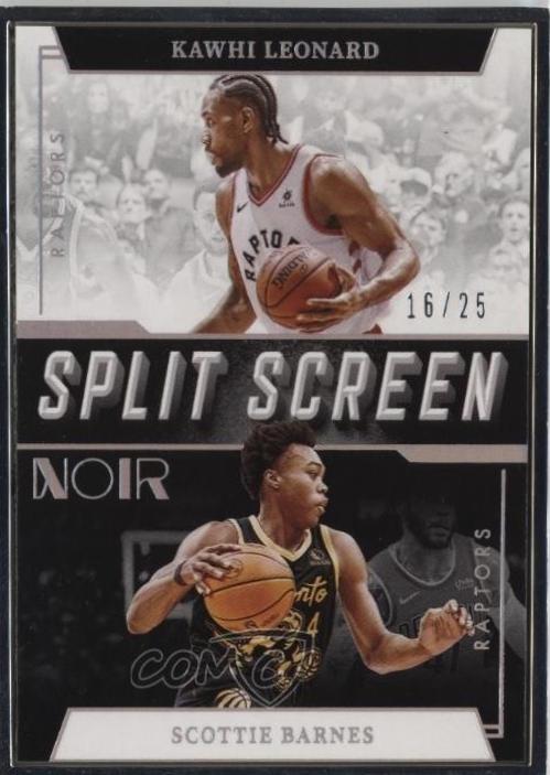 Kawhi Leonard / Scottie Barnes #280 2021-22 Panini Noir Basketball