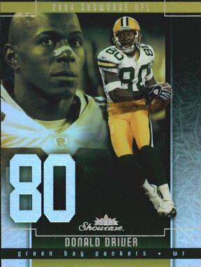 Donald Driver #80 2004 Fleer Showcase Football