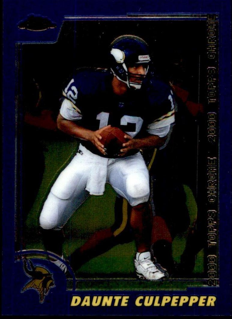 Daunte Culpepper #1 Football Cards 2000 Topps Chrome