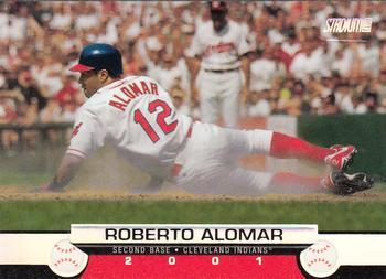 Roberto Alomar #34 Baseball Cards 2001 Stadium Club