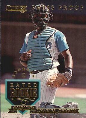Charles Johnson #27 Baseball Cards 1995 Donruss