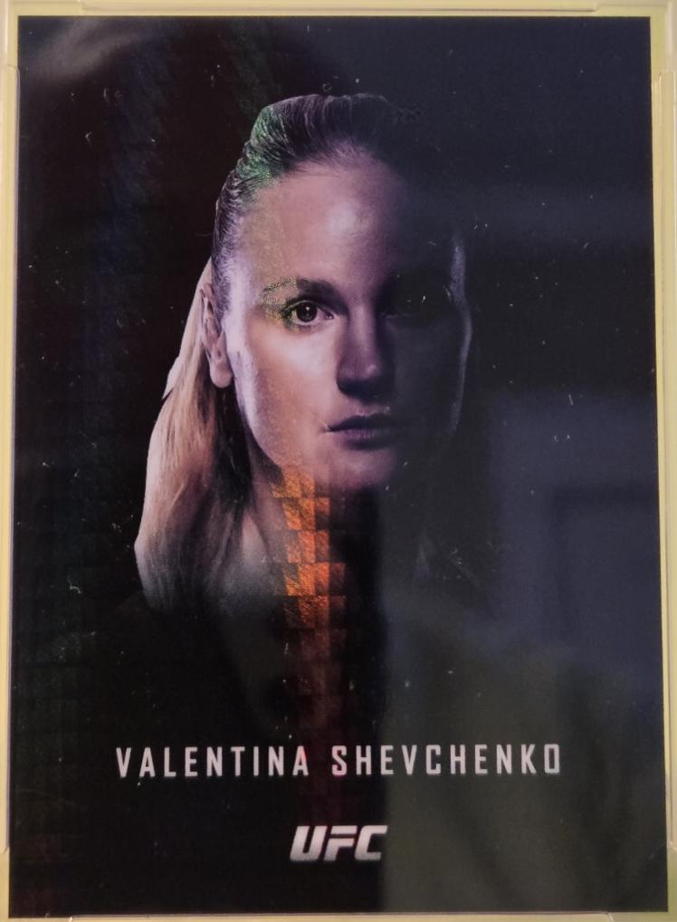 Valentina Shevchenko #TT-10 Ufc Cards 2024 Topps Midnight UFC Twilight