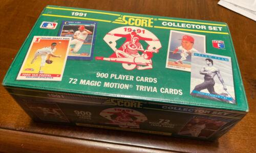 Complete Set Baseball Cards 1991 Score