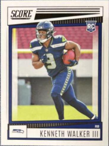 Kenneth Walker III #329 Football Cards 2022 Panini Score
