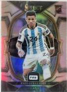 Enzo Fernandez #26 Soccer Cards 2022 Panini Select FIFA