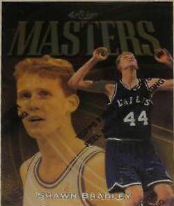 Shawn Bradley #169 Basketball Cards 1997 Finest