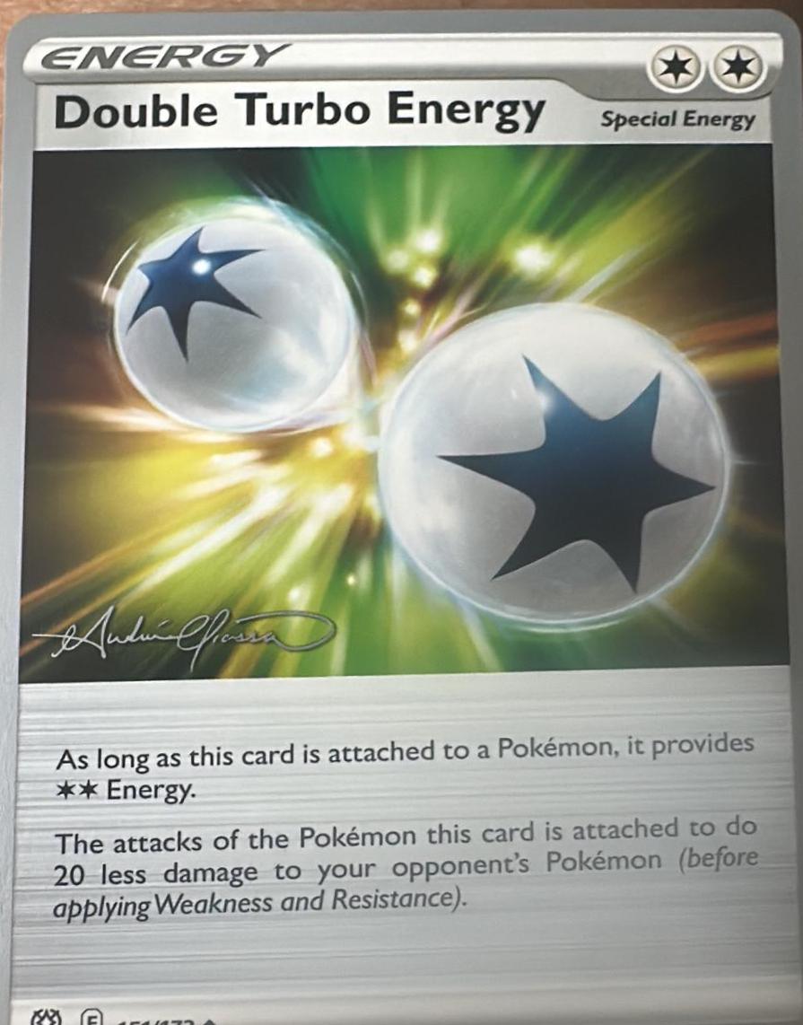 Double Turbo Energy #151 Pokémon Card from Pokemon Japanese World Championships 2023 Set 
