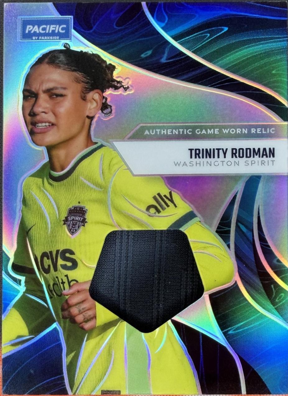 Trinity Rodman #GR-TR 2025 Parkside Nwsl Pacific Relic Soccer
