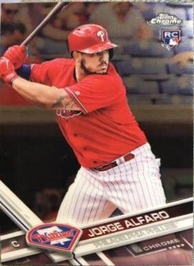 Jorge Alfaro #15 Baseball Cards 2017 Topps Chrome