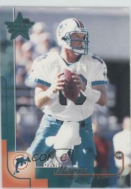 Dan Marino #48 Football Cards 2000 Leaf Rookies & Stars