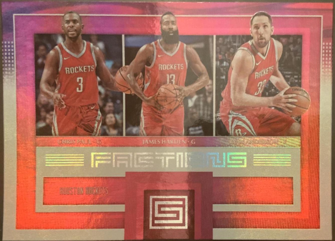 Chris Paul/Harden/Anderson #20 Basketball Cards 2017 Panini Status Factions