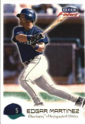 Edgar Martinez #9 Baseball Cards 2000 Fleer Focus