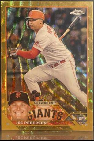 Joc Pederson [Gold Wave] #31