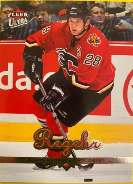 Robyn Regehr #34 Hockey Cards 2005 Ultra