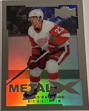 Lucas Raymond #MX-68 Hockey Cards 2021 Skybox Metal Universe X