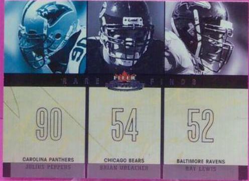 Ray Lewis #7 Football Cards 2003 Fleer Mystique