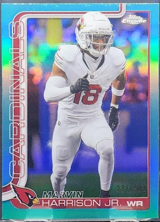 Marvin Harrison Jr. [Teal Refractor] #1