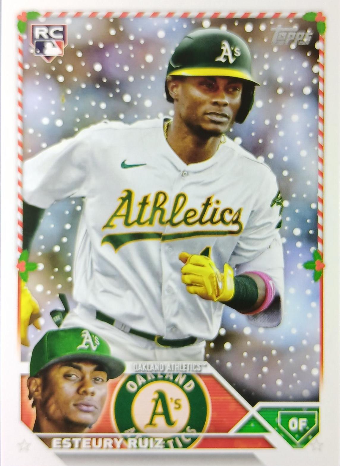 Esteury Ruiz #H15 Baseball Cards 2023 Topps Holiday
