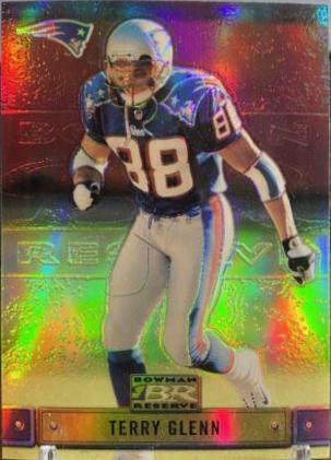 Terry Glenn #41 Football Cards 2000 Bowman Reserve